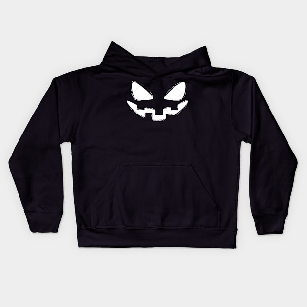 Scary Gengar Kids Hoodie by BeragonRe